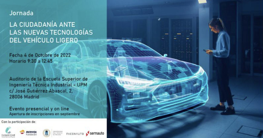 SERNAUTO ANUNCIA  - CIUDADANÍA ANTE NUEVAS TECNOLOGÍAS DE VEHÍCULOS LIGEROS